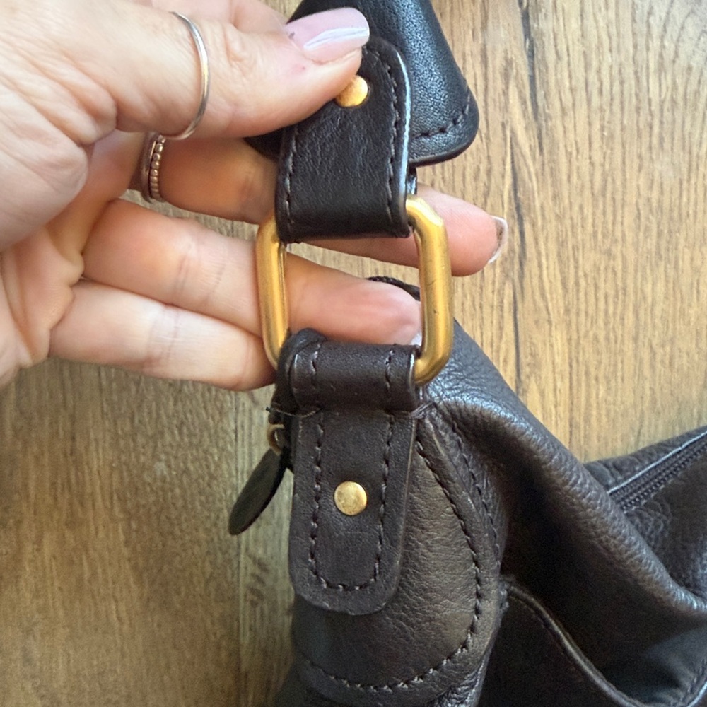 BOGO❗️Brown leather purse - Picture 5 of 11